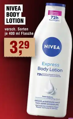 Handelshof Nivea body lotion Angebot