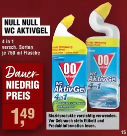 Handelshof Null null WC aktivgel 4 in 1 Angebot