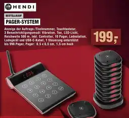 Handelshof Hendi pager-system Angebot