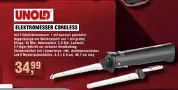 Handelshof UNOLD Elektromesser cordless Angebot