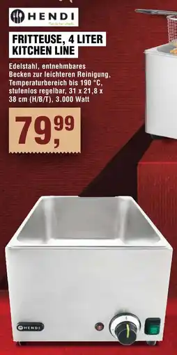 Handelshof HENDI fritteuse, kitchen line Angebot