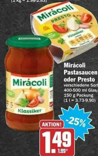 dodenhof Mirácoli Pastasaucen Oder Presto Angebot