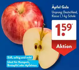Aldi Süd Äpfel Gala Angebot