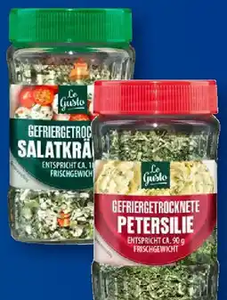 Aldi Süd LE GUSTO Gefriergetrocknete Küchenkräuter Angebot