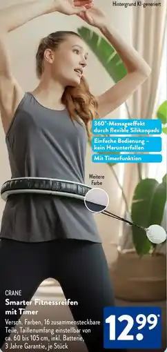 Aldi Süd CRANE Smarter Fitnessreifen mit Timer Angebot