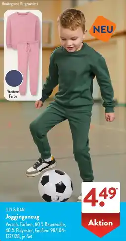 Aldi Süd LILY & DAN Jogginganzug Angebot