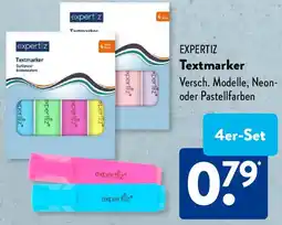 Aldi Süd EXPERTIZ Textmarker Angebot
