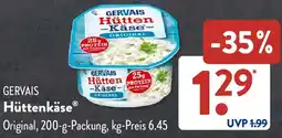 Aldi Süd GERVAIS Hüttenkäse Angebot