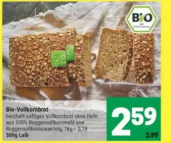 Marktkauf Bio-vollkornbrot Angebot