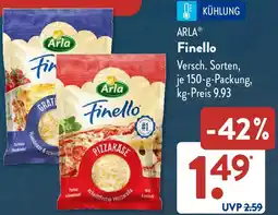 Aldi Süd ARLA Finello Angebot