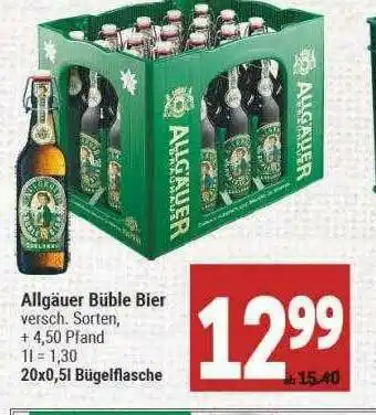 Marktkauf Allgäuer Büble Bier Angebot