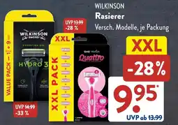 Aldi Süd WILKINSON Rasierer Angebot