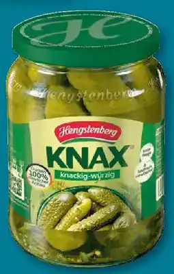 Aldi Süd HENGSTENBERG Knax Gewürzgurken Angebot