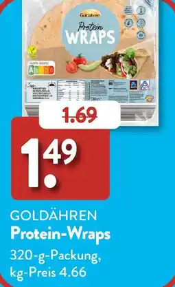 Aldi Süd GOLDÄHREN Protein-Wraps Angebot