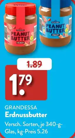 Aldi Süd GRANDESSA Erdnussbutter Angebot