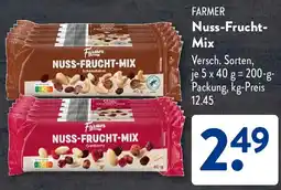 Aldi Süd FARMER Nuss-Frucht-Mix Angebot