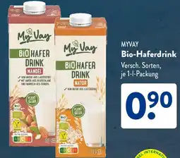 Aldi Süd MYVAY Bio-Haferdrink Angebot