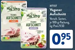 Aldi Süd MYVAY Veganer Aufschnitt Angebot