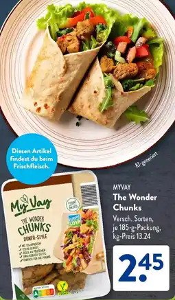 Aldi Süd MYVAY The Wonder Chunks Angebot