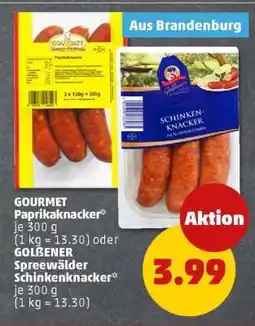 PENNY Golßener Spreewälder Schinkenknacker Angebot