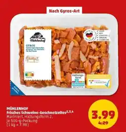 PENNY MÜHLENHOF Frisches Schweine-Geschnetzeltes Angebot