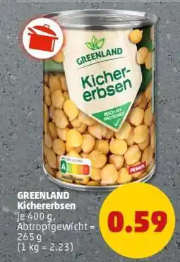 PENNY GREENLAND Kichererbsen Angebot