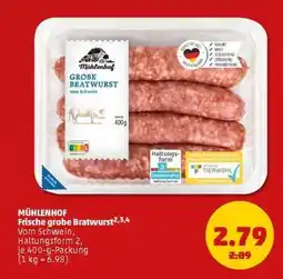 PENNY MÜHLENHOF Frische grobe Bratwurst Angebot