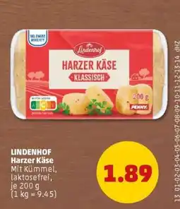 PENNY LINDENHOF Harzer Käse Angebot