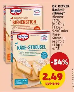 PENNY Dr. Oetker Backmischung Angebot