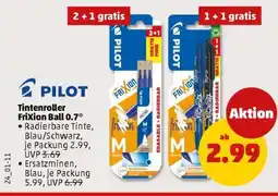 PENNY Tintenroller FriXion Ball 0.7 Angebot