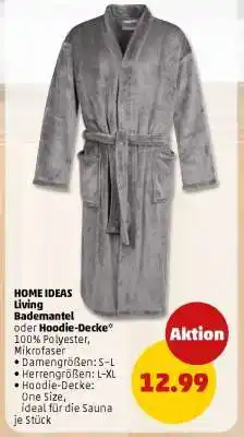 PENNY HOME IDEAS Living Bademantel oder Hoodie-Decke Angebot