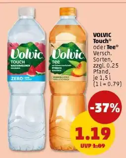 PENNY VOLVIC Touch oder Tee Angebot