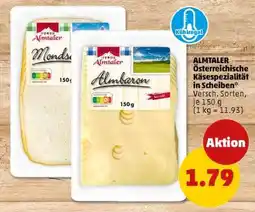 PENNY ALMTALER Österreichische Käsespezialität in Scheiben Angebot
