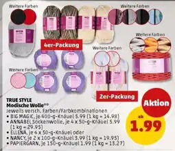 PENNY TRUE STYLE Modische Wolle Angebot