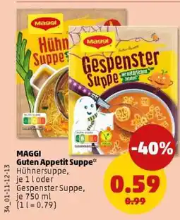 PENNY Maggi Guten Appetit Suppe Angebot