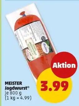 PENNY MEISTER Jagdwurst Angebot