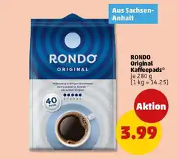 PENNY RONDO Original Kaffeepads Angebot