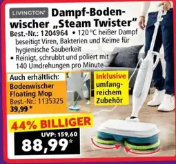 Norma Dampf-Bodenwischer „Steam Twister“ Angebot