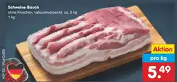 Netto Marken-Discount Schweine-Bauch Angebot