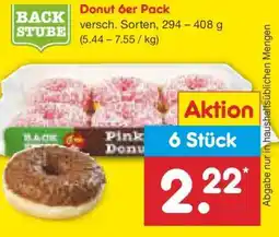 Netto Marken-Discount Donut 6er Pack Angebot