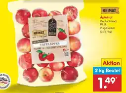 Netto Marken-Discount Äpfel rot Angebot