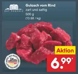 Netto Marken-Discount Gulasch vom Rind Angebot