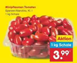 Netto Marken-Discount Minipflaumen Tomaten Angebot