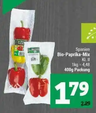 Marktkauf Bio-paprika-mix Angebot