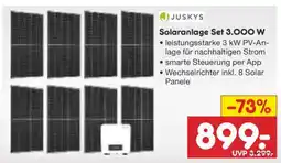 Netto Marken-Discount Solaranlage Set 3.000 W Angebot