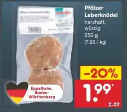 Netto Marken-Discount Pfälzer Leberknödel Angebot