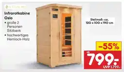 Netto Marken-Discount Infrarotkabine Oslo Angebot