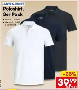 Netto Marken-Discount Poloshirt, 3er Pack Angebot