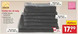 Netto Marken-Discount Frottier-Set, 10-teilig Angebot