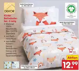 Netto Marken-Discount Kinder Bettwäsche-Set, 3-teilig Angebot
